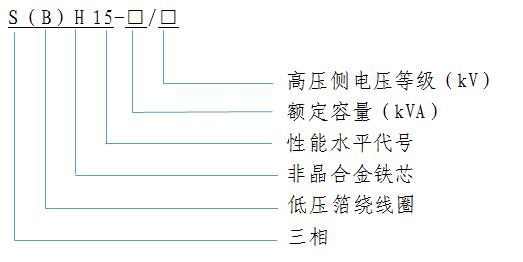 SH15 10kV非晶郃金 配電變壓(ya)器(qi)